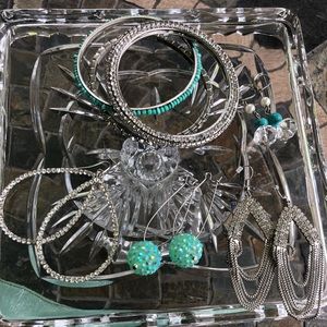 LOT sparkly turquoise costume